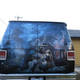 Image for article titled Bewildering Star Trek Van Shows Spock Piggy Backing On A Topless Woman